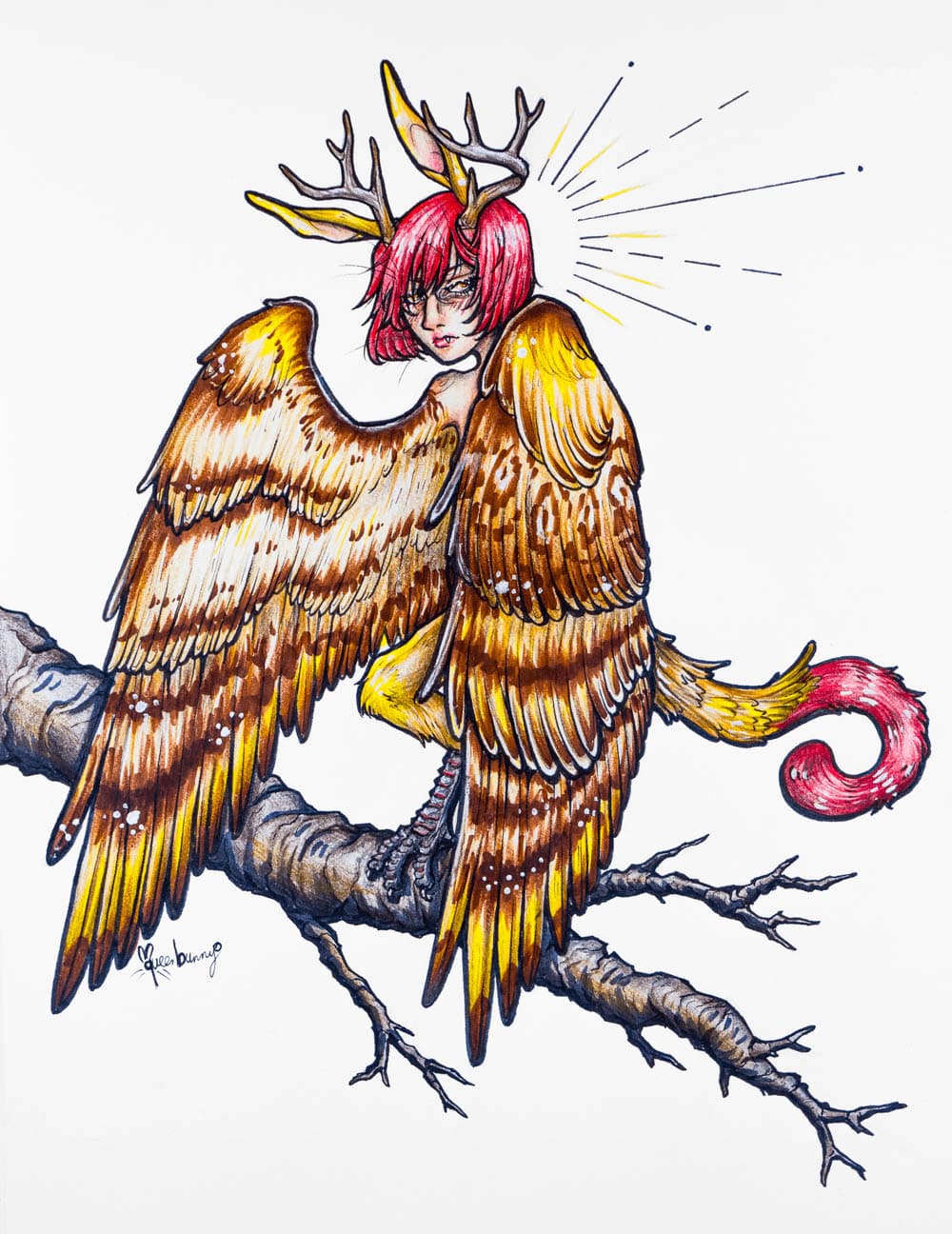 Yumeko als Wolpertinger von QueerBunny